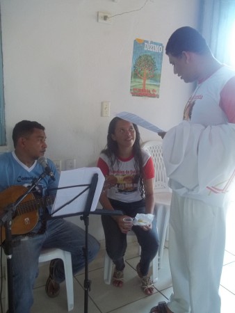 Ensaio pra cantar o Salmo 